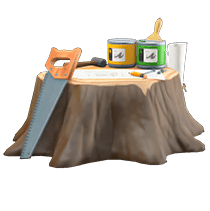 Établi de bricolage simple