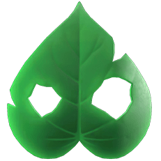 Masque feuille